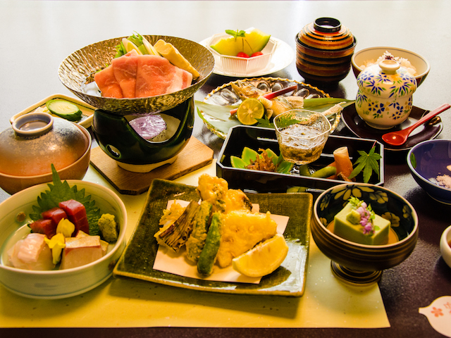 季節の懐石料理
