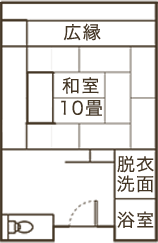 二人静・れんげ・すみれ 間取り